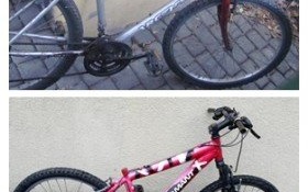 Policjanci znaleźli dwa porzucone rowery. Jednoślady czekają na właścicieli w kęckim komisariacie Policji.