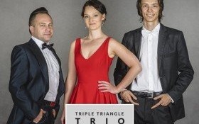 Zaproszenie na koncert Triple Triangle Trio w Domu Kultury w Kętach