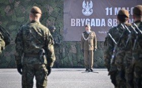 Przysięga i szkolenie małopolskich Terytorialsów