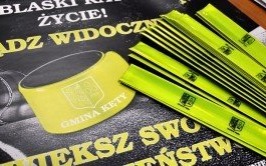 Odblaskowa akcja „Kęty świecą przykładem”