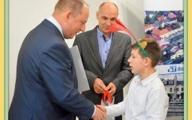 Niezwykłe podsumowanie sezonu, czyli sportowcy z „Jedynki” z wizytą u Burmistrza