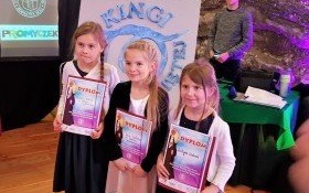 Sukces młodych aktorek na XXII Ogólnopolskim Konkursie Polskiej Poezji Religijnej „Pierścień Świętej Kingi”!
