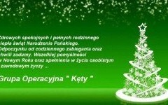 Świąteczne życzenia przesyła Grupa Operacyjna Kęty