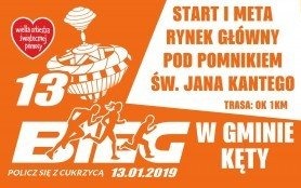 13. Bieg "Policz się z cukrzycą" w ramach finału WOŚP w Kętach. Zapraszamy!