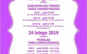 VI Beskidzki Festiwal Tańca - zmiana godziny startowej