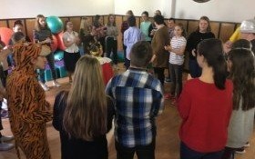 Czas karnawału w Filii w Kętach z wolontariuszami ZSP 3 Kęty