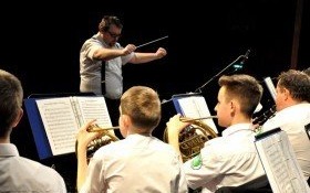 Orkiestra Dęta z Nowej Wsi w koncercie na zakończenie karnawału