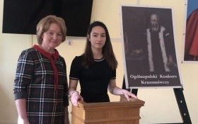 Udany debiut uczennicy kęckiego „Wyspiana” w Ogólnopolskim Konkursie Krasomówczym im. Wojciecha Korfantego