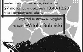 Czy "dżumy" są uleczalne? Od ego- do eko-logiki bohaterów powieści Camusa - zaproszenie na wykład mistrzowski