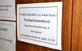 Wydział Komunikacji w Wielki Piątek czynny krócej