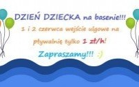 PROMOCJA z okazji DNIA DZIECKA na kęckiej pływalni!!!