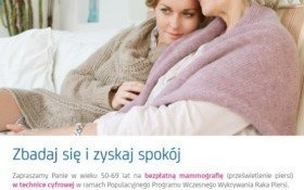 Bezpłatne badania mammograficzne w Kętach