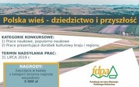 Konkurs "Polska wieś - dziedzictwo i przyszłość"