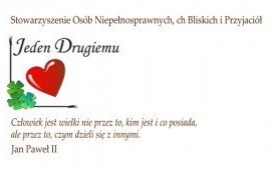 Stowarzyszenie Jeden Drugiemu zaprasza na wernisaż wystawy