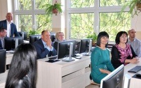 Uroczyste otwarcie nowoczesnej pracowni komputerowej w szkole w Bulowicach