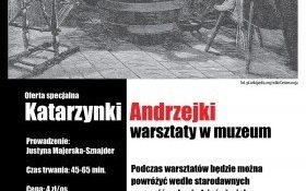 Warsztaty andrzejkowe w kęckim muzeum