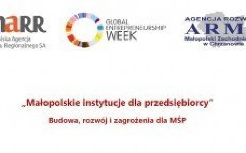 Zaproszenie na konferencję „Małopolskie instytucje dla przedsiębiorcy”