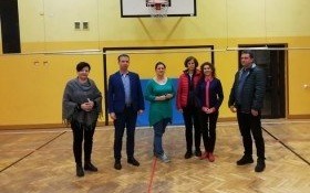 Odbiór inwestycji Rady Rodziców w SP w Nowej Wsi