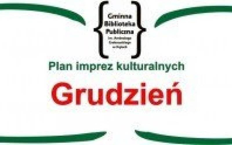 Grudzień w bibliotece. Zapraszamy!