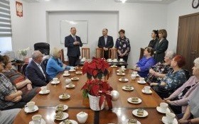 Spotkanie emerytowanych pracowników w Urzędzie Gminy Kęty