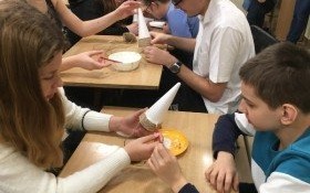 Kęcka „Trójka” z wizytą w Szkole Życia