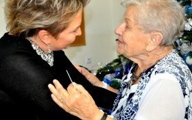 Wigilijne spotkanie w Domu "Senior-Wigor" w Kętach