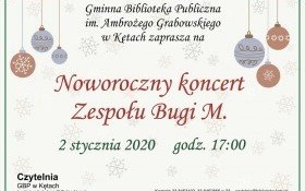 Zapraszamy na noworoczny koncert zespołu Bugi - M