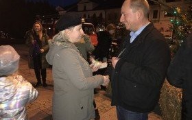 VII SPOTKANIE WIGILIJNE na kęckim Rynku