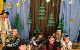 Akademia przedświąteczna w Szkole Podstawowej w Nowej Wsi