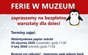 Ferie zimowe w Muzeum