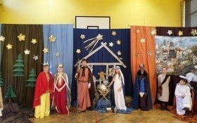 Jasełka i kolędowanie w Szkole Podstawowej w Nowej Wsi