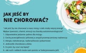 Jak jeść, by nie chorować? Zapraszamy na wykład