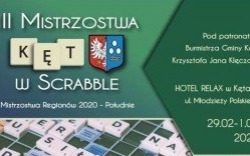 III Mistrzostwa Kęt w Scrabble pod patronatem Burmistrza Gminy Kęty