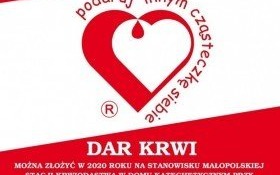 W niedzielę kolejna zbiórka krwi! Nie zapomnij wziąć udziału!