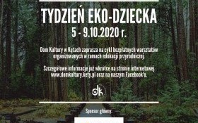 Tydzień EKO-Dziecka. Zapraszamy na warsztaty!