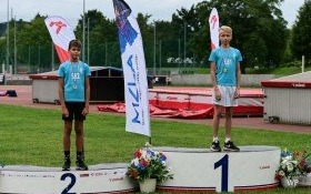 Medale i rekordy lekkoatletów Tempa Kęty