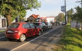 Kraksa na ul. Kościuszki