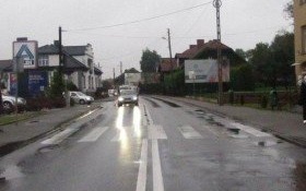 Kęty. Wypadek drogowy. Potrącenie pieszej.