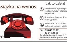 Książka na Wynos – skorzystaj z usługi kęckiej książnicy i jej filii!