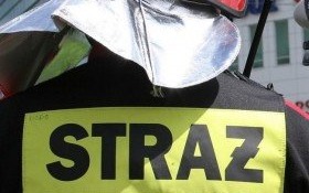 Straż jechała gasić ogień, zastała... topniejący lód