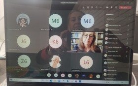 Zdalne zajęcia na Teams z Panią Ewą z księgarni TuCzyTam