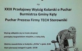XXIX Przełajowy Wyścig Kolarski o Puchar Burmistrza Gminy Kęty i Puchar Prezesa Firmy TECH Sterowniki