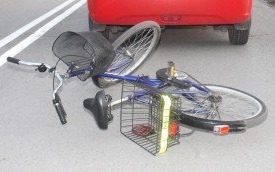 Wypadek na Fabrycznej - ranny rowerzysta