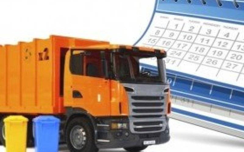 Kęty Podlesie - zmiana harmonogramu odbioru odpadów komunalnych z uwagi na okres świąteczny