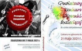Śpiewasz? Grasz w zespole? Weź udział w powiatowych konkursach muzycznych dla dzieci i młodzieży!
