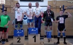 Sukcesy naszych zawodników na Mistrzostwach Polski w podnoszeniu ciężarów