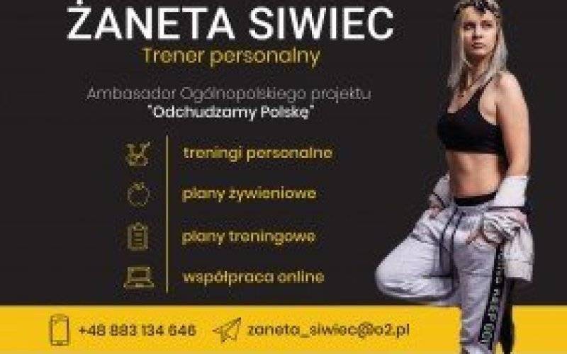 ŻANETA SIWIEC - trener personalny [artykuł sponsorowany]