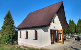 Kaplica cmentarna w Witkowicach jak nowa