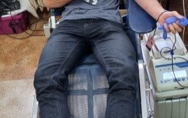 Krwiodawcy uczcili Jubileusz 55–lecia Szkoły w kęckim „Koperniku”