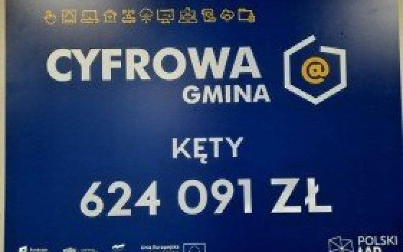 Gmina Kęty z olbrzymią promesą na cyfryzację!